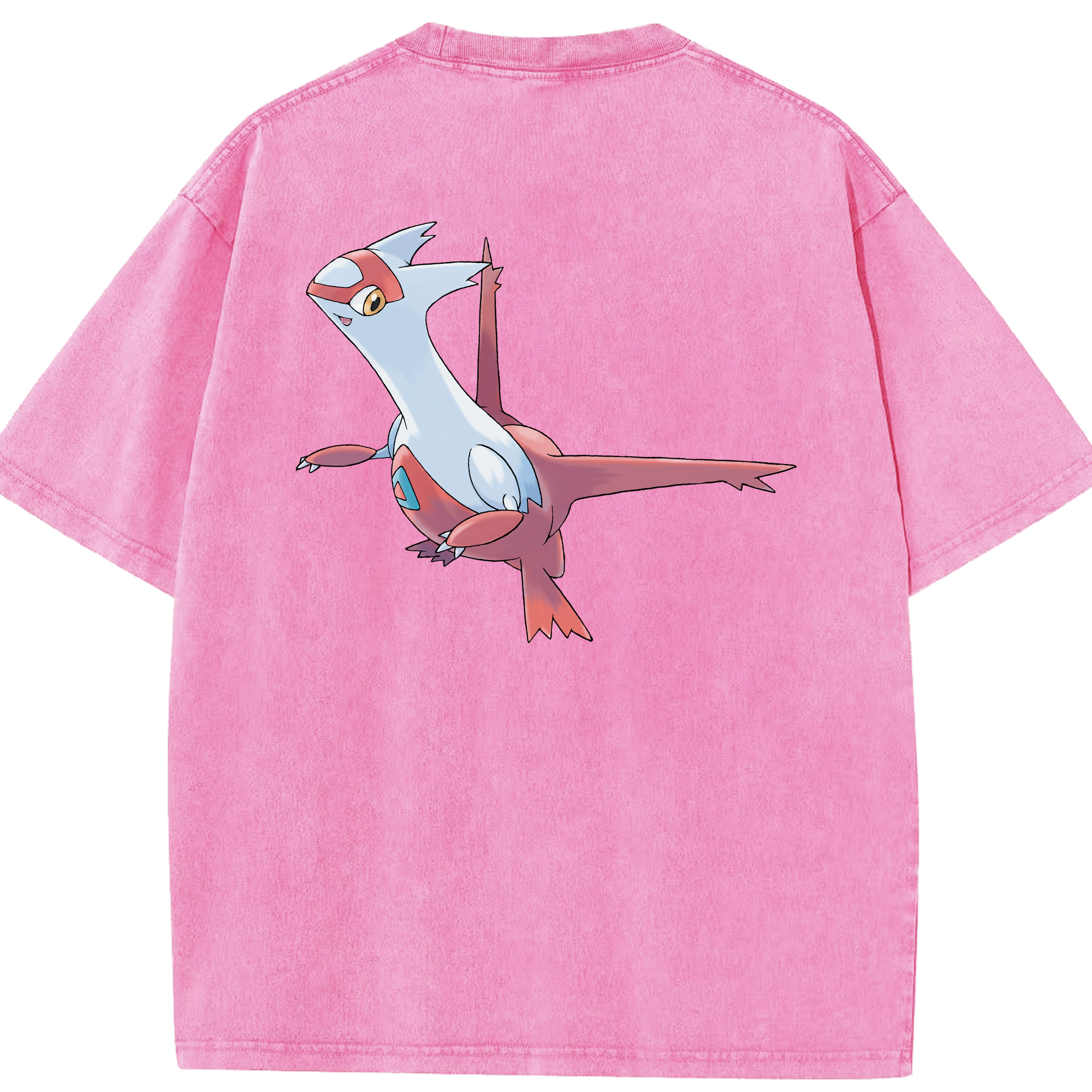 （画像用） ポケットモンスター Pokémon 綿100% ヴィンテージ風 半袖Tシャツ（背面プリント）